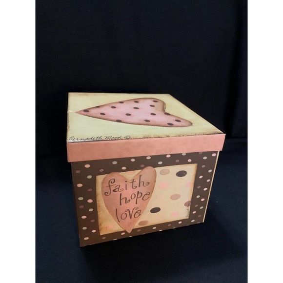 Bernadette Mood Love Sweet Love Nesting Stacking Boxes with lids Set - Picture 4 of 4